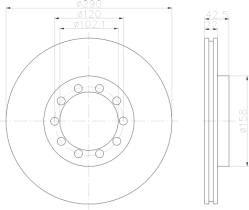 BREMBO 09726210 - DISCOS DE FRENO DELANTEROS