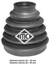 Metalcaucho 01113 - KIT L/RDA C4-C5-407