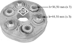 Metalcaucho 04417 - FLECTOR TRANSM SCENIC 4X4