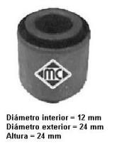 Metalcaucho 02911 - SILENTBLOC PISTON CREM ASISTIDA