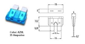 XB 0340350 - FUSIBLE AUTO 35A