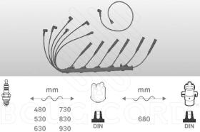  4174 - JUEGO DE CABLES DE BUJIA