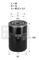 Mann W95038 - [*]FILTRO ACEITE