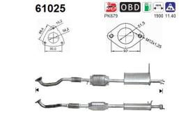 As 61025 - CAT.HYUNDAI SANTA FE 2,4I TRASERO