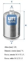  3174800 - FILTRO CARBURANTE INYECC.