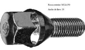  05437 - TUERCA RUEDA RENAULT LLAVE DE 19MM