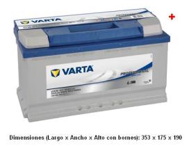 Varta LFS95 - BATERIA PROFESSIONAL STARTER 12V 95AH 800EN
