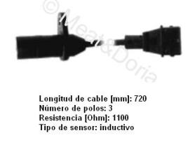 Meat&Doria 87145 - SENSOR GIRO Y ABS