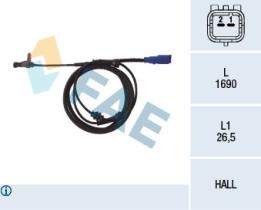  78098 - SENSOR REVOLUCIONES RUEDA - ABS