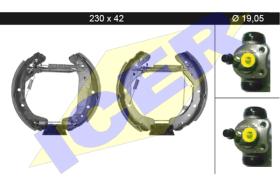 Icer 79KT0084 - KIT DE FRENOS PREMONTADO