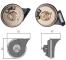 Rinder 580412 - JUEGO BOCINAS A/G BP.+KIT 12V